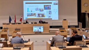 IJle Stelstra presenteert jaarplan NIPV 2025 aan het Algemeen Bestuur van het NIPV