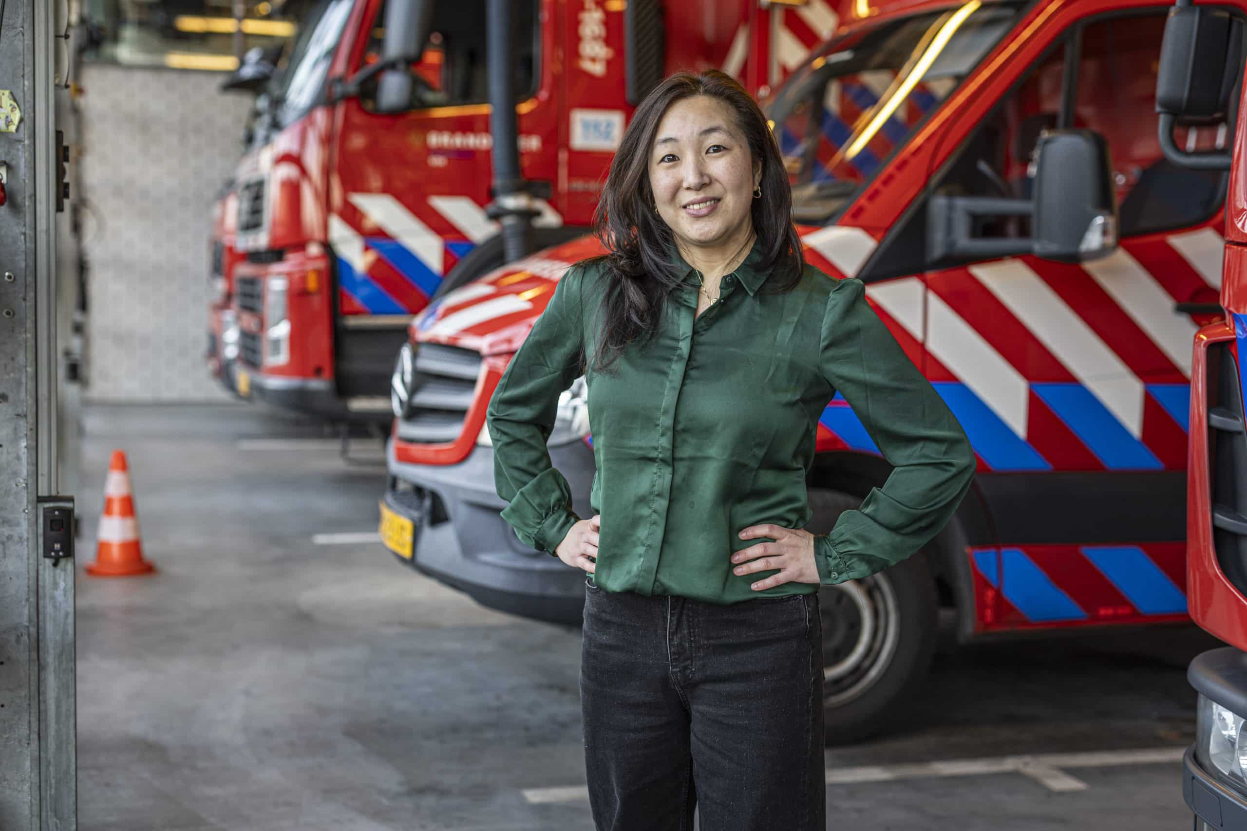 Willemijn ten Hoopen, brandweerofficier