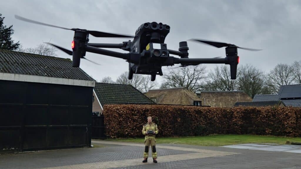 De outdoor drone van TDV Drenthe