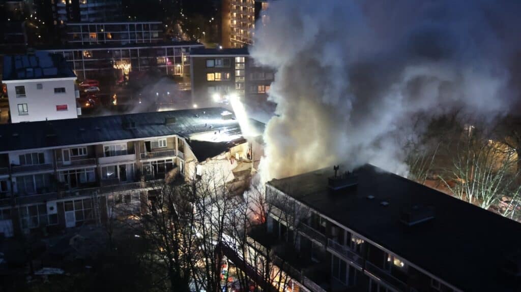 Explosie in wijk Tarwekamp in Den Haag