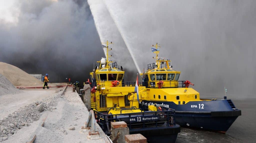 Blusboot in Vlaardingen
