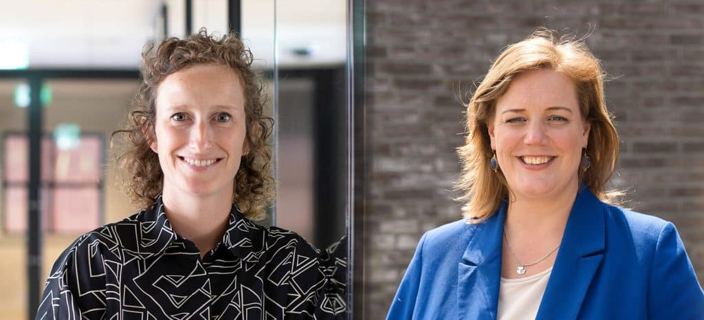 Charlotte van Ruijven en Suzan Segaar