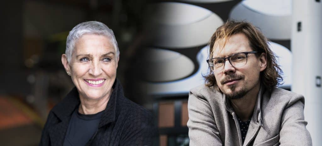 Wilma Mansveld en Michel Dückers.